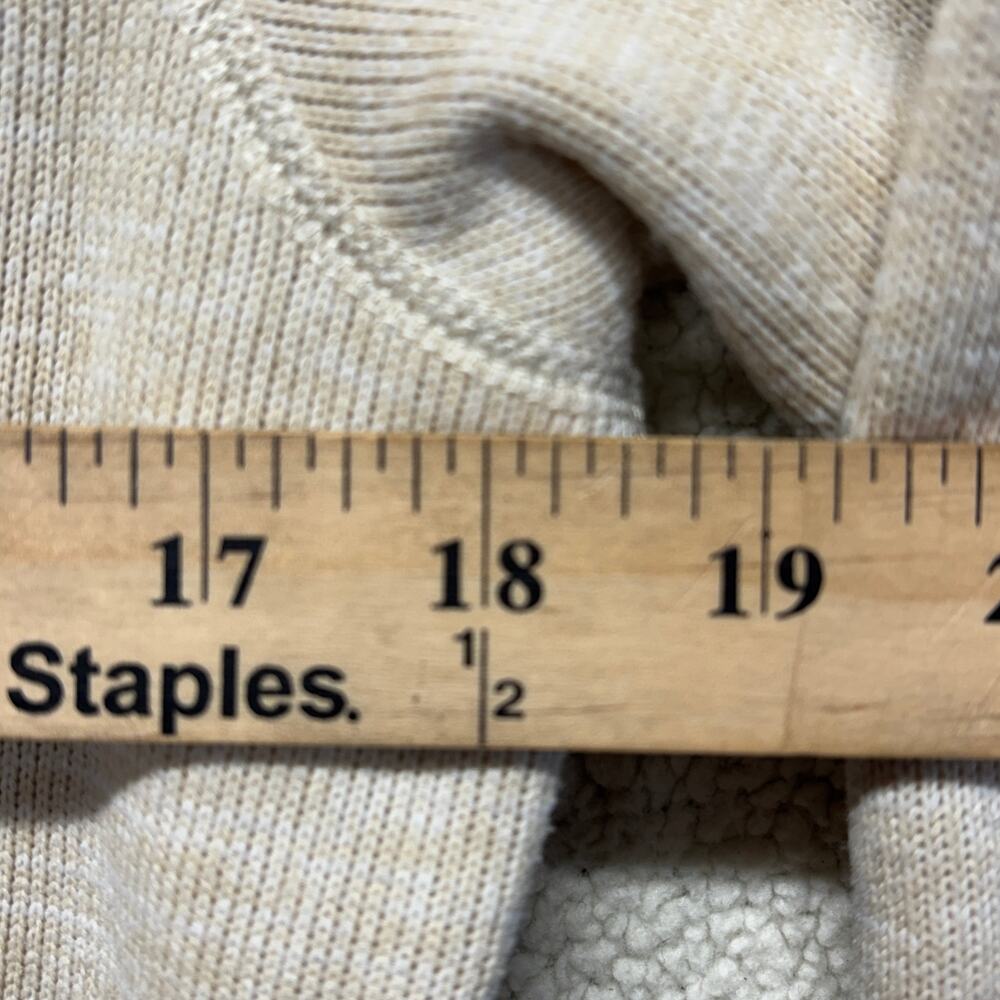 Patagonia Better Sweater Jacket Medium Women Beige 1/4 Zip Fleece Hiking 25618 - Picture 10 of 11